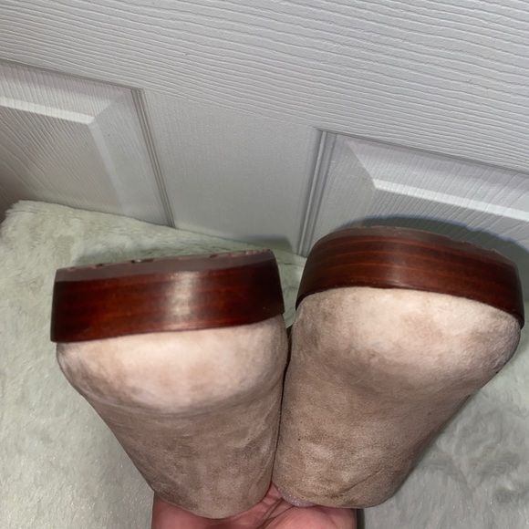 Chocolat Blu Vanessa Clog Leather shoe size 7 NWOT sandal - Picture 8 of 10